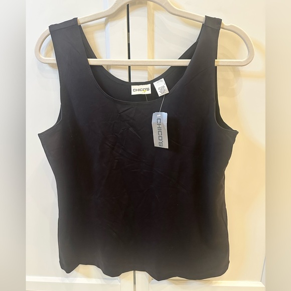 Chico's Microfiber Black Tank - Picture 1 of 6